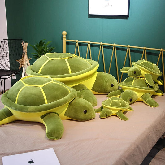 Dalmao Coussin doux de tortue de 50 cm avec tortue Jumbo Cadeau pour les enfants, anniversaire, Pâques Dalmao Coussin doux de tortue de 50 cm avec tortue Jumbo Cadeau pour les enfants, anniversaire, Pâques