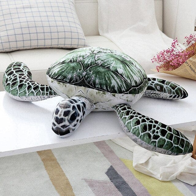 Peluche Tortue Marine - Douce Tortue™ 23x29 cm