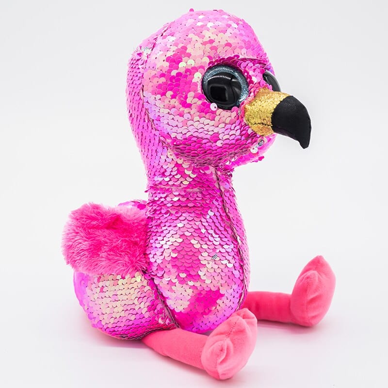Peluche Ty Flamant Rose - Fuchsia™