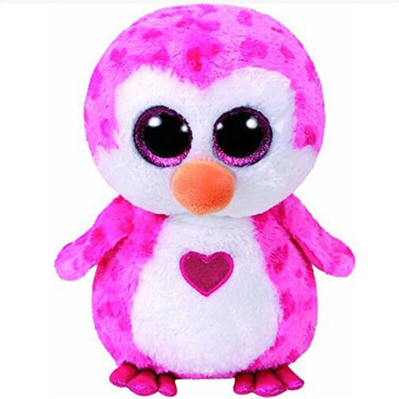 Peluche Ty Pingouin Rose - Poudroux™