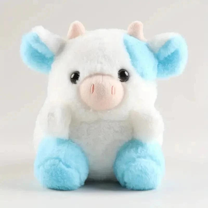 Peluche Vache Bicolore Mignonne et Douce