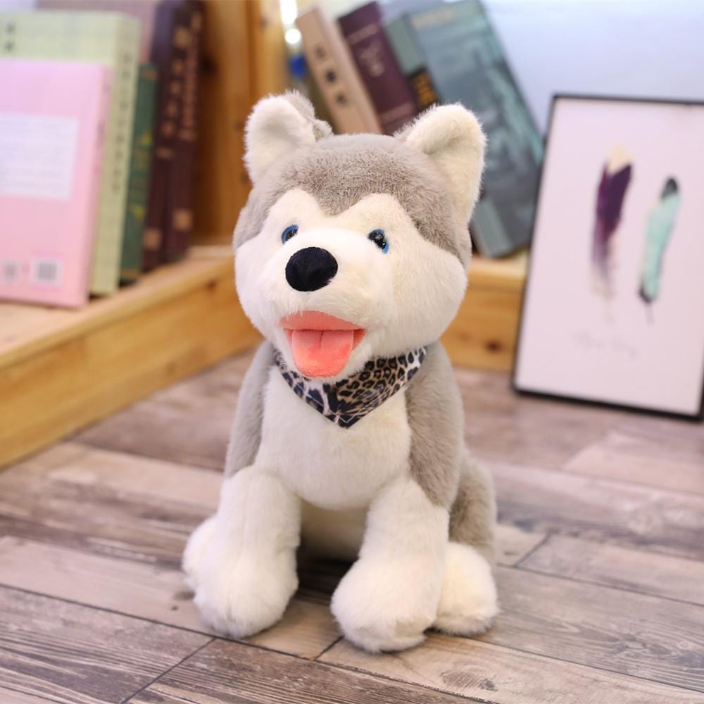 Petit Loup Peluche - Lune d'Argent™