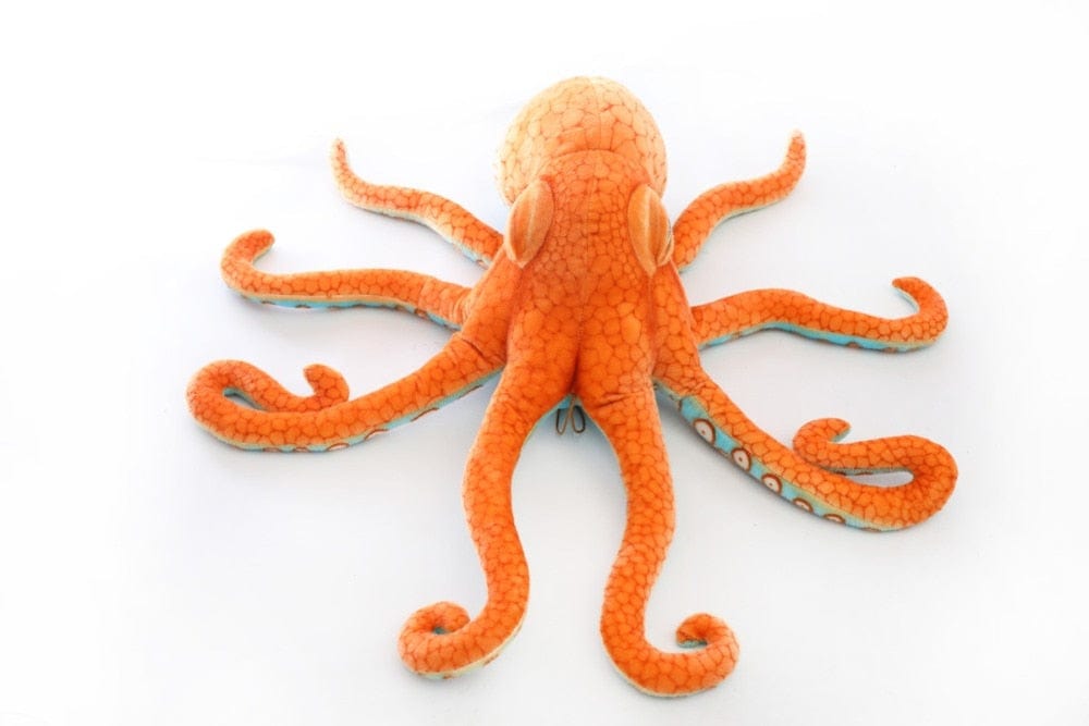 Pieuvre géante en peluche tout droit sortie des fonds marin