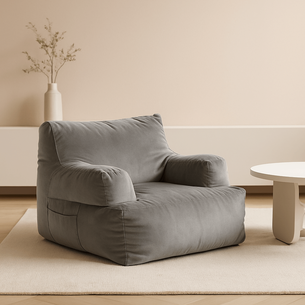 Pouf Confort Mousse Mémoire | Design Moderne & Assise Moelleuse