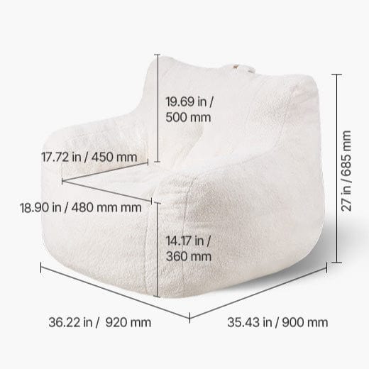 Pouf Confort Mousse Mémoire | Design Moderne & Assise Moelleuse