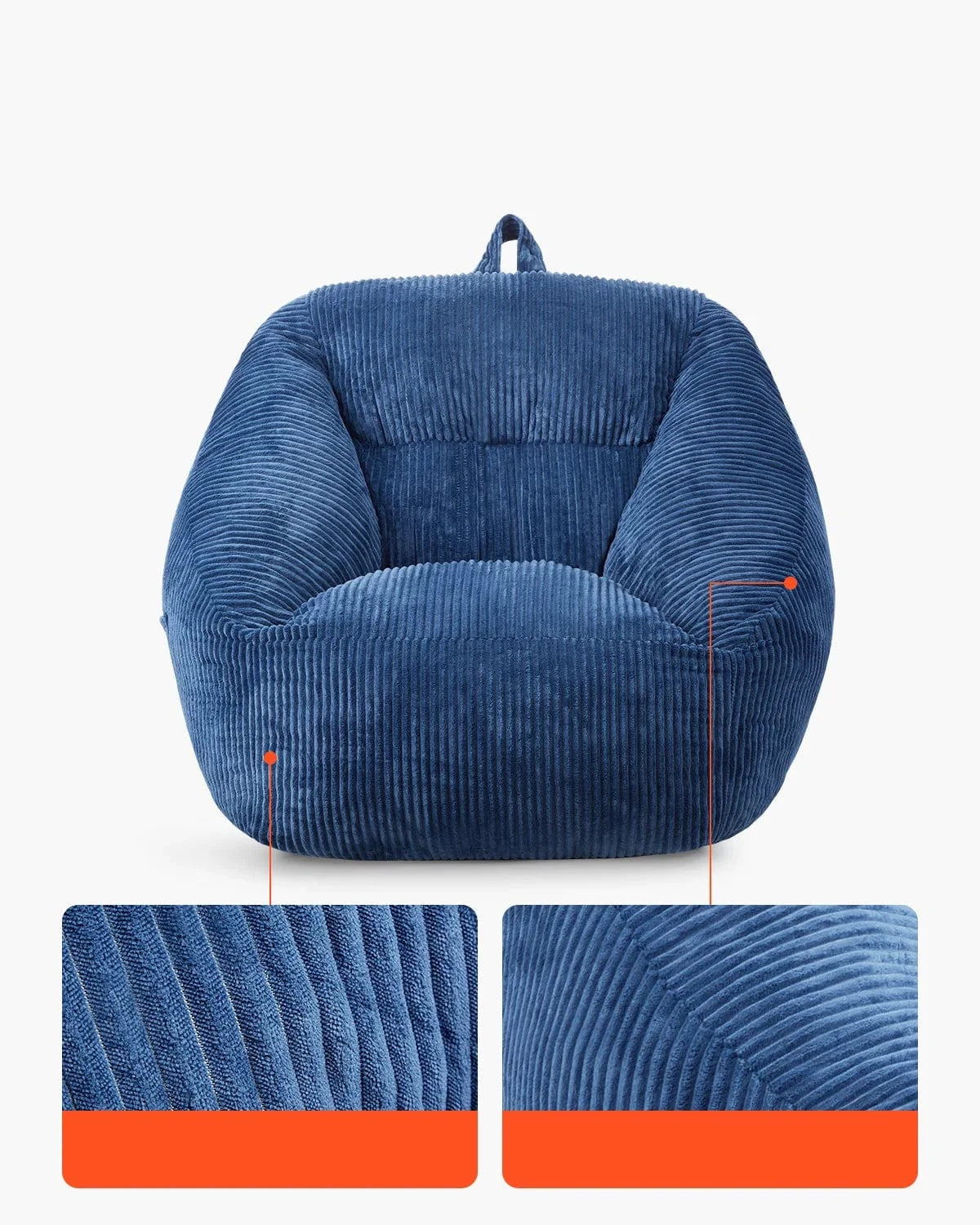 Pouf Confort Mousse Mémoire | Design Moderne & Assise Moelleuse