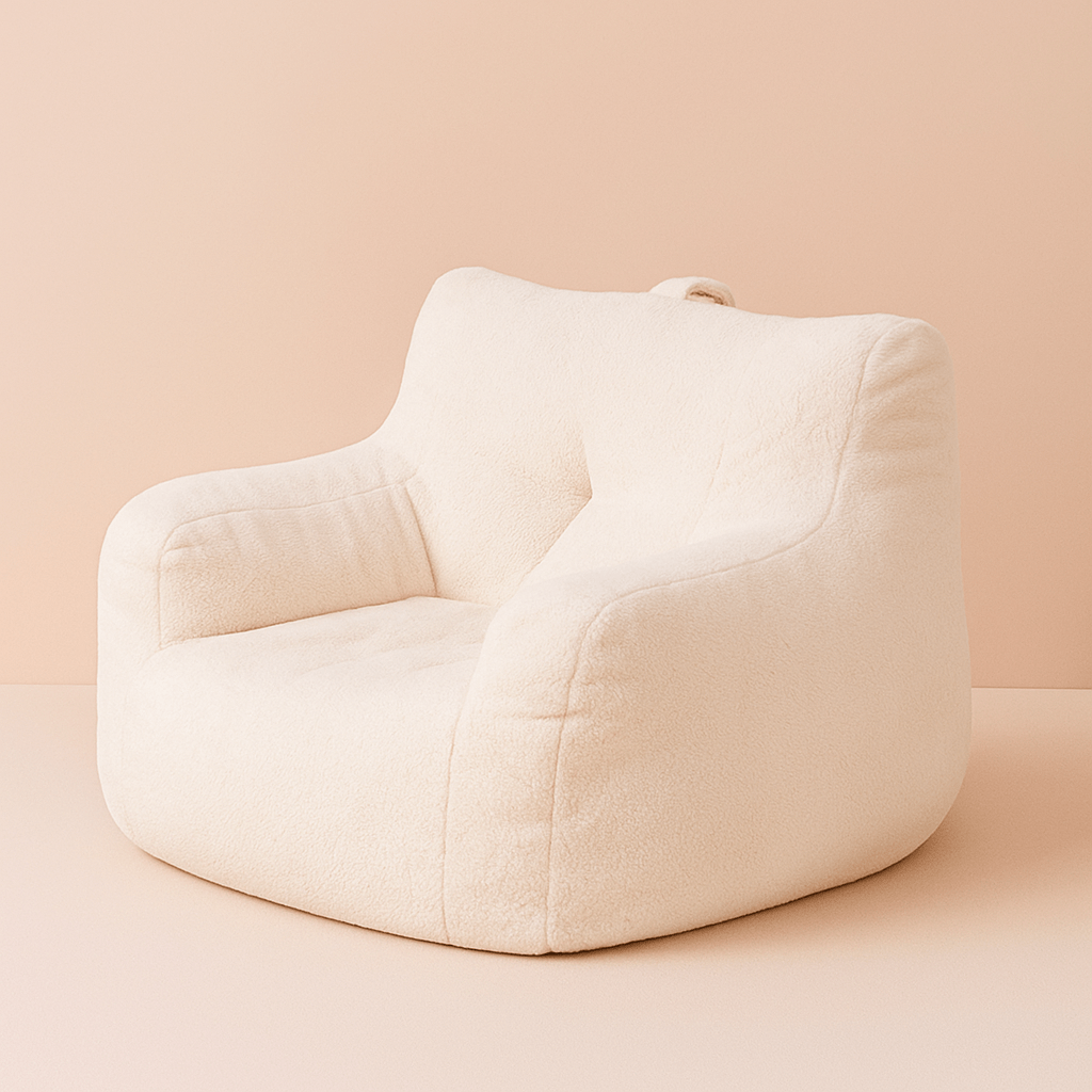 Pouf Confort Mousse Mémoire | Design Moderne & Assise Moelleuse 35-39inch White / France