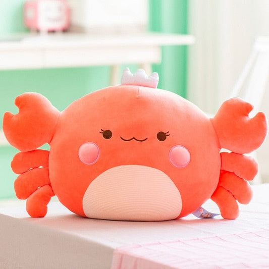 Reine des crabes en peluche