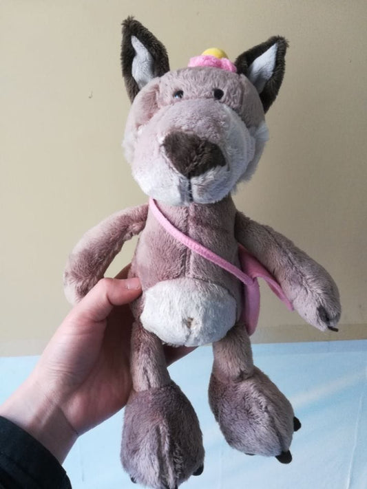 Sac a Dos Peluche Loup - LoupPlume™