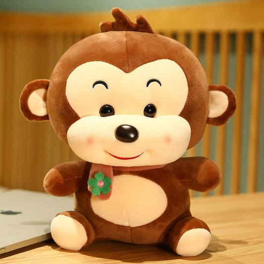 Singe En Peluche Géante - Monky Le Joueur™ 23 cm