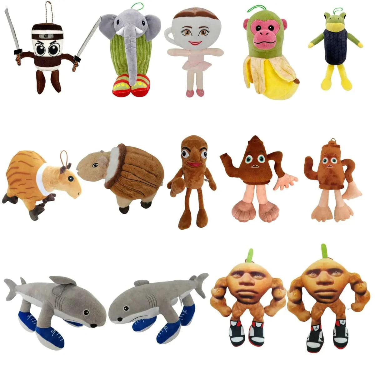 Tralalelo Tralala Plush Tungtungtung Italian Brainrot Al TralaleDoll Plush Toy Girlfriend Cute Kid Children's Birthday Gift FS nai niu