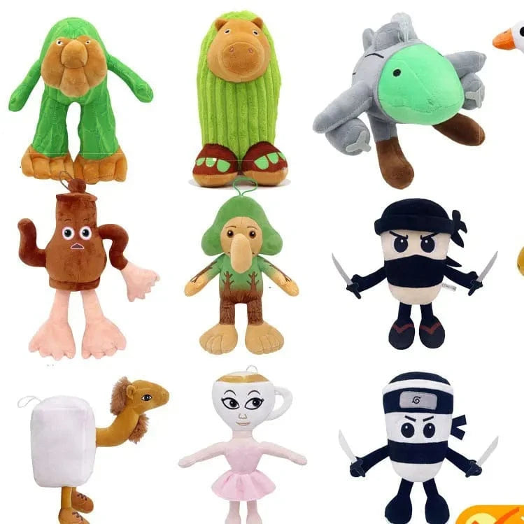 Tralalelo Tralala Plush Tungtungtung Italian Brainrot Al TralaleDoll Plush Toy Girlfriend Cute Kid Children's Birthday Gift wushibei