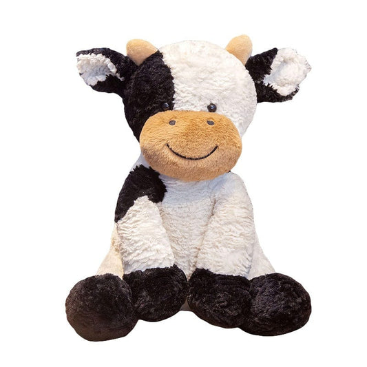 Vache sympathique en peluche géante Vache souriante / 70 CM